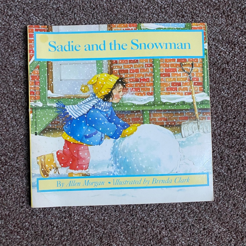 Sadie and the Snowman - Allen Morgan | Scholastic (1987)